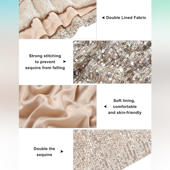 NWT S Sequin Top - Picture 3 of 5